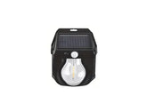 Vintage Solar Outdoor Wall Mounted Bulb Lamp with Motion Sensor